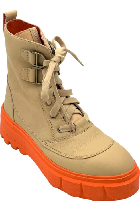 Sorel Shoes - SOREL Women's Caribou X Waterproof Lace Boot Ceramic/Optimized Orange - Medium
